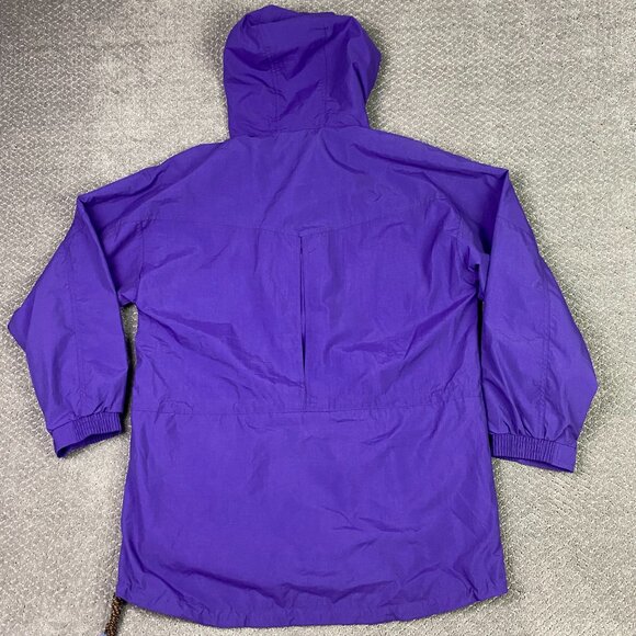 Vintage 90s Helly Hanson Jacket Men's Medium Oversized Purple Pullover Anorak - Picture 7 of 12